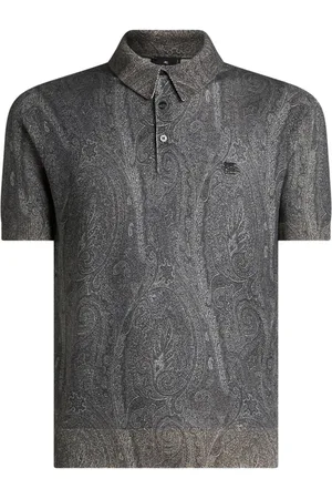 Etro Paisley-print polo shirt