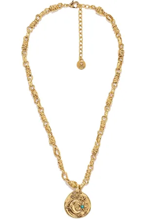Goossens Talisman Astro Moon pendant necklace