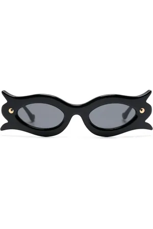 Nanushka Tully floral-frame sunglasses