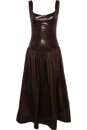Atu Body Couture Corset-detail flared gown