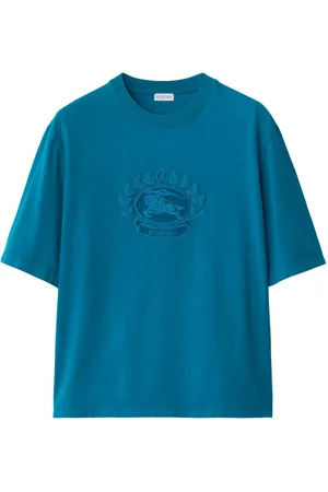 Burberry Oak Leaf Crest embroidered cotton T-shirt