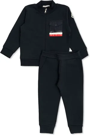 Moncler Stripe-trim tracksuit