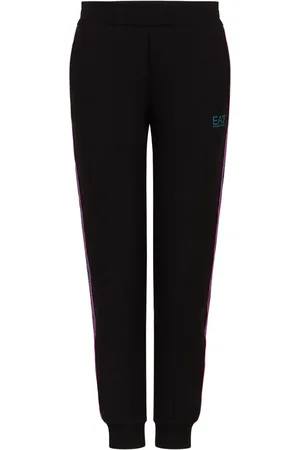 EA7 Logo-print track pants