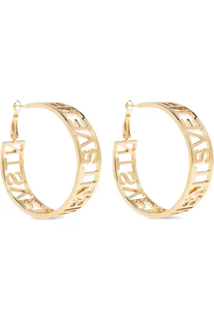 Vetements Cut-out logo earrings