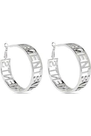 Vetements Cut-out logo earrings