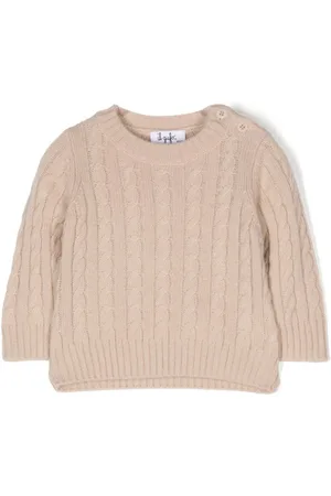 Il gufo Cable-knit sweater