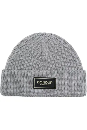 Dondup Logo-patch beanie