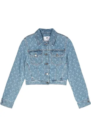 Marine Serre Moon Laser denim jacket