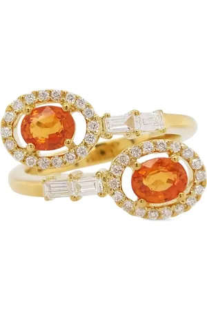 HYT Jewelry 18kt yellow sapphire and diamond ring