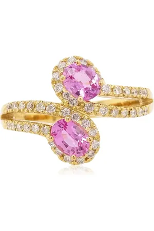 HYT Jewelry 18kt yellow sapphire and diamond ring