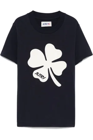 Autry Clover-motif T-shirt