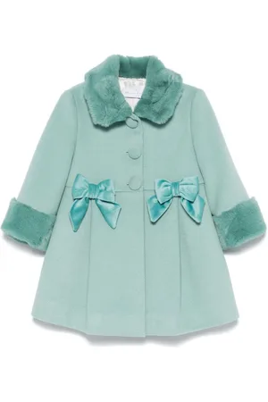 COLORICHIARI Bow-detailed coat