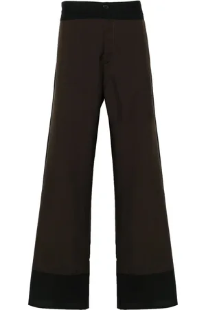 Marni Two tone-design trousers
