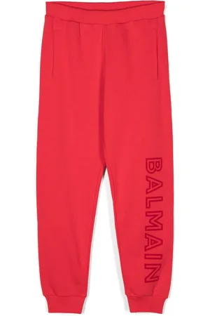Balmain Logo-print cotton track pants