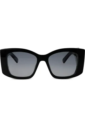 Stella McCartney Chain-link butterfly-frame sunglasses