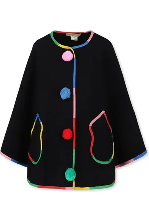 Stella McCartney Pompom-detail coat