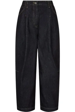 Studio Tomboy Raw wide-leg jeans
