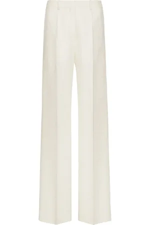 VALENTINO GARAVANI Toile Iconograph-jacquard Crepe Couture trousers