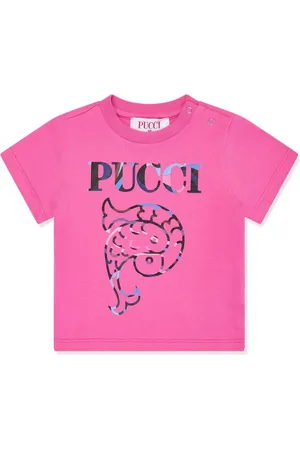 PUCCI Junior Logo-print T-shirt