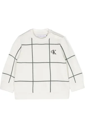 Calvin Klein Logo-embroidered sweater