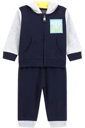 Guess Logo-embroidered tracksuit set