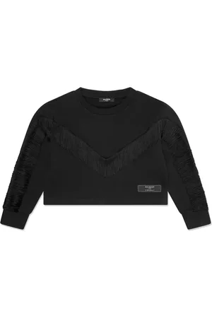 Balmain Fringe-detailing sweatshirt