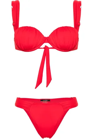 Noire Swimwear Ruched balconette bikini