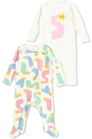 Stella McCartney Shooting Star printed babygrow set