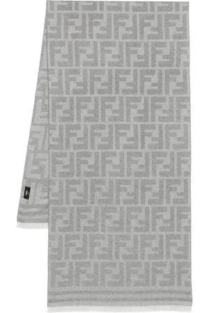 Fendi FF-jacquard scarf