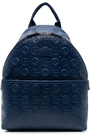 Gucci Interlocking G logo leather backpack