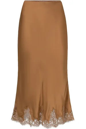 Ermanno Firenze Lace detailing skirt