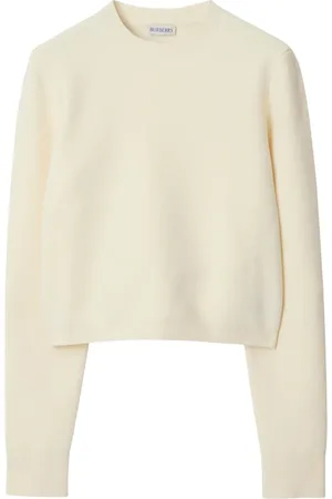 Burberry Chenille-texture jumper