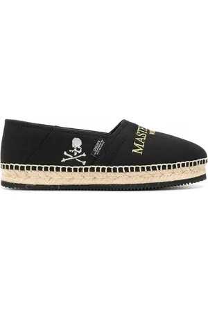 MASTERMIND Logo embroidered espadrilles