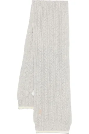 ELEVENTY Cable-knit scarf