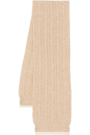 ELEVENTY Cable-knit scarf