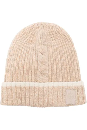 ELEVENTY Logo-patch beanie
