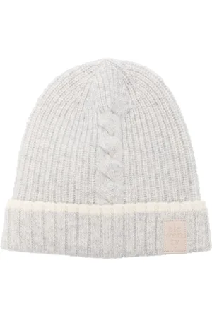 ELEVENTY Logo-appliquéd beanie