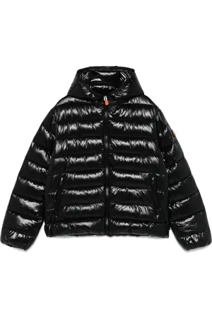 save the duck Logo-patch jacket