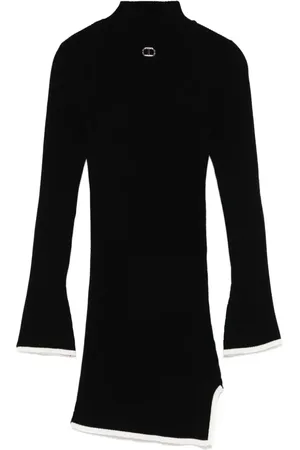 Twin-Set Logo-plaque dress