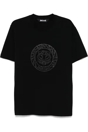 Roberto Cavalli Tiger logo T-shirt