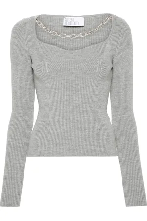 GIUSEPPE DI MORABITO Chain-detail sweater