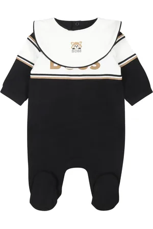 HUGO BOSS Logo-print babygrow set