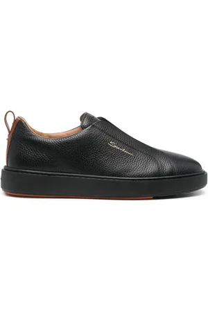 santoni Leather sneakers