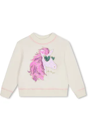 Billieblush Sequin-embellished sweatshirt