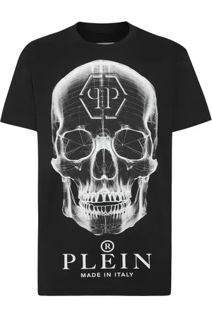 Philipp Plein Skull-print cotton T-shirt