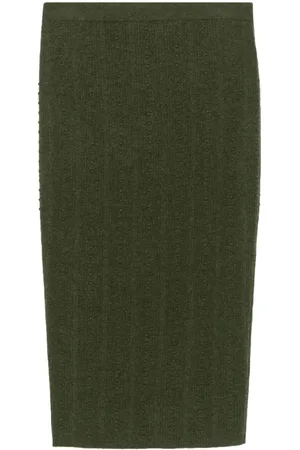 Fabiana Filippi 3D-knit midi skirt