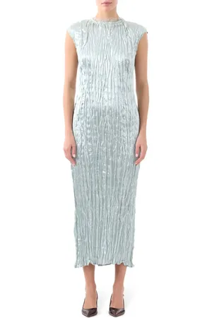 Jason Wu Hammered-effect dress