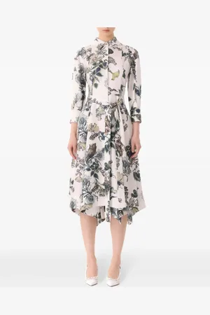 Jason Wu Floral-print silk shirt dress