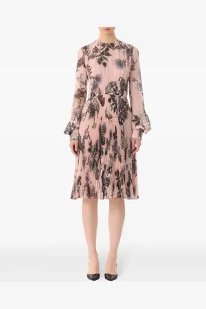 Jason Wu Forest floral pleated dress