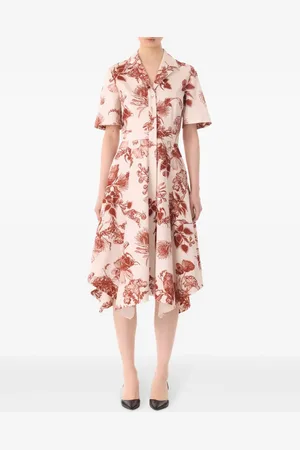 Jason Wu Floral-print midi dress